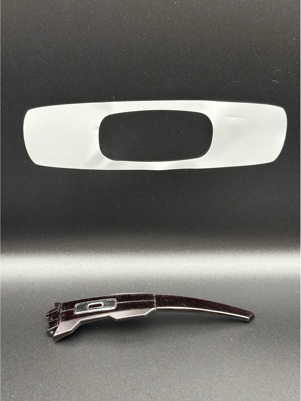 Oakley Oil Drum Cinder Red OEM Left Replacement Arm